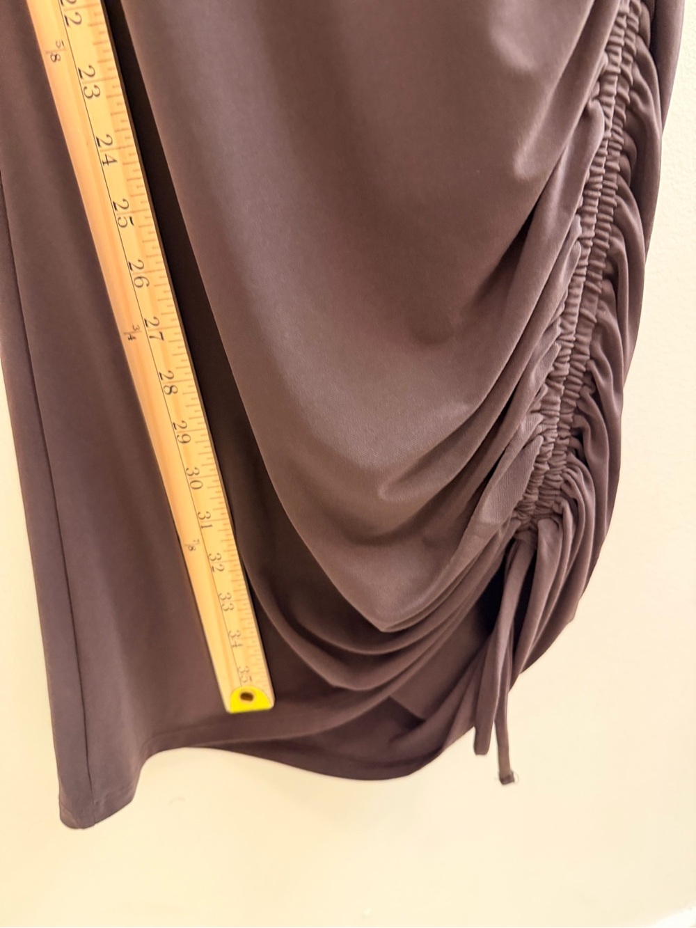 Express Brown Ruched
Side Tank Dress Size XS - Picture 5 of 9